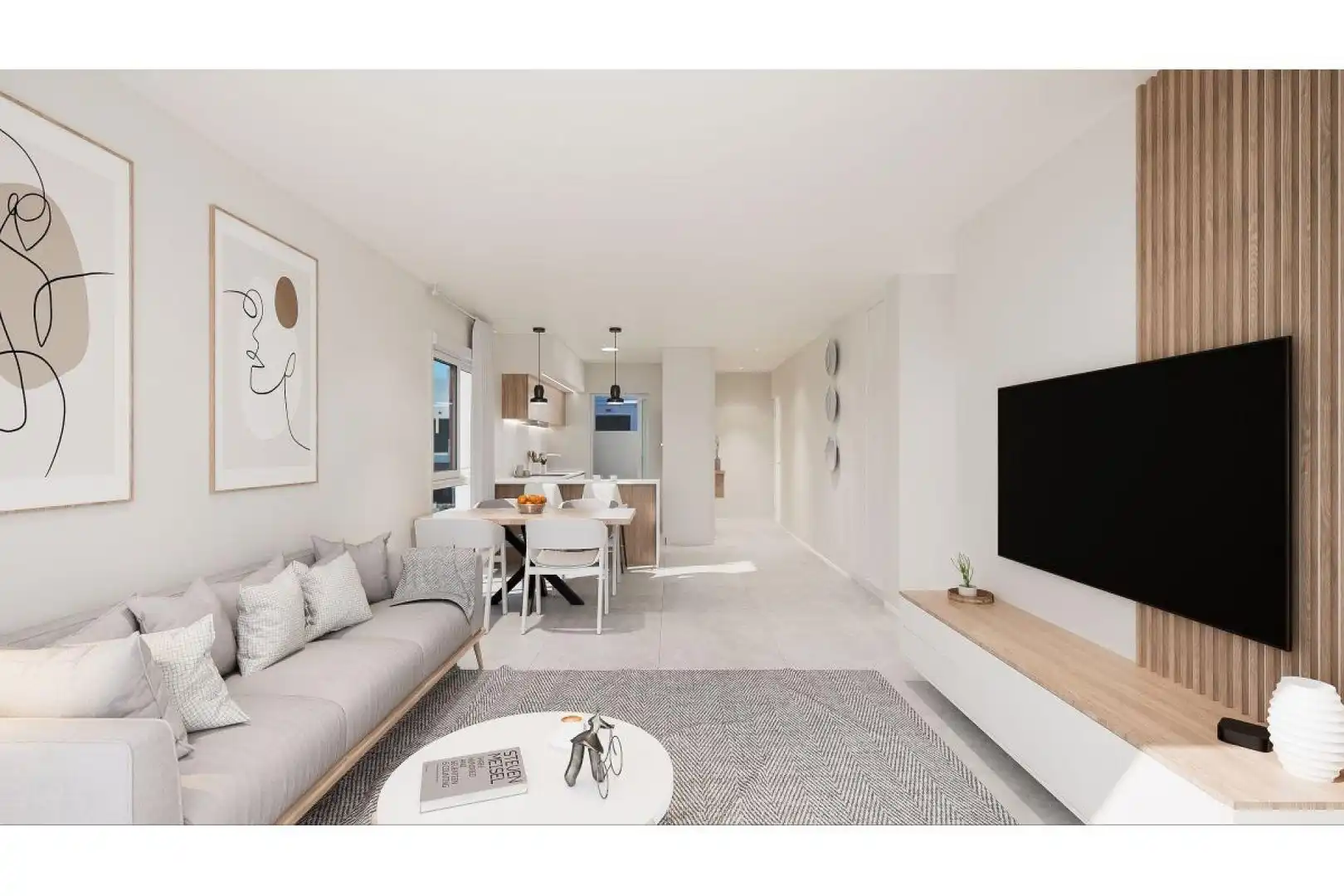 Sala d'estar de Apartament en venda en El Mojón