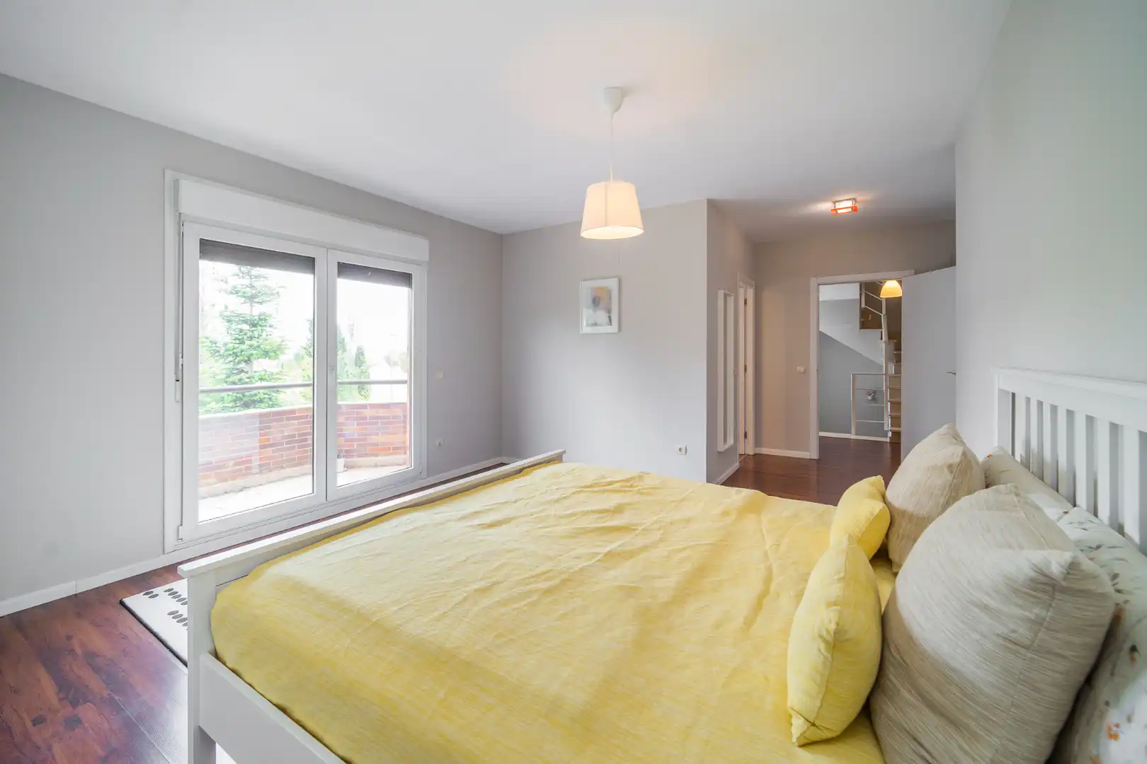 Habitación de Casa adosada en venta en Las Rozas de Madrid con Aire acondicionado, Calefacción y Jardín privado