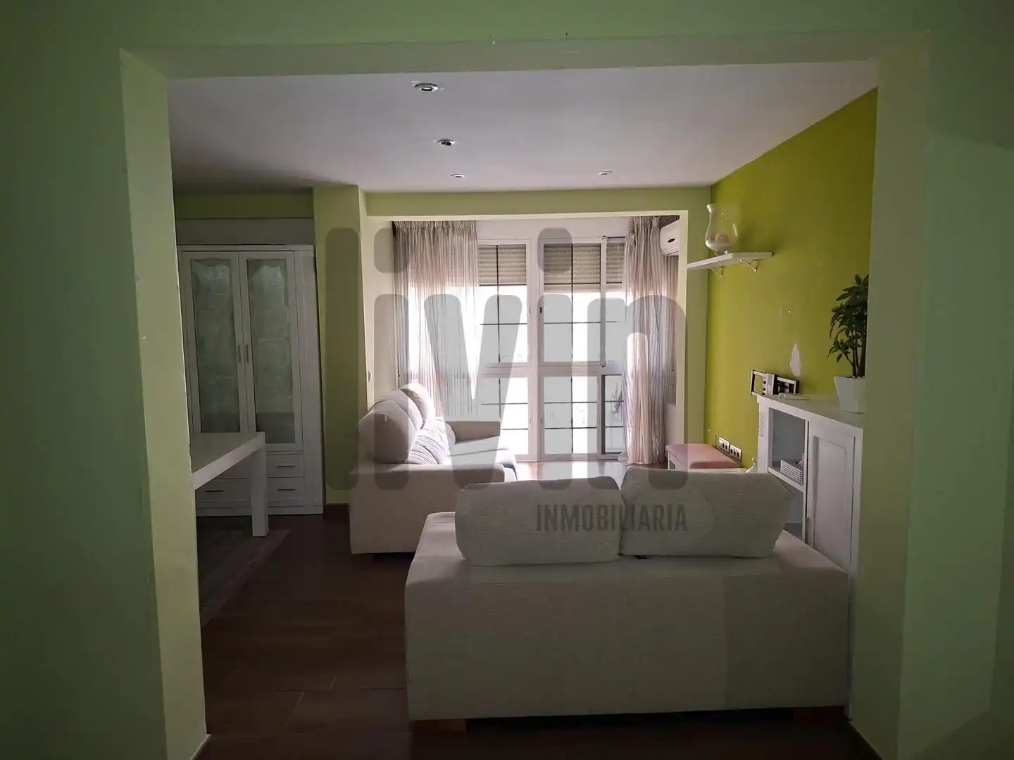 Living room of Flat for rent in Jaén  with Air Conditioner, Heating and Furnished