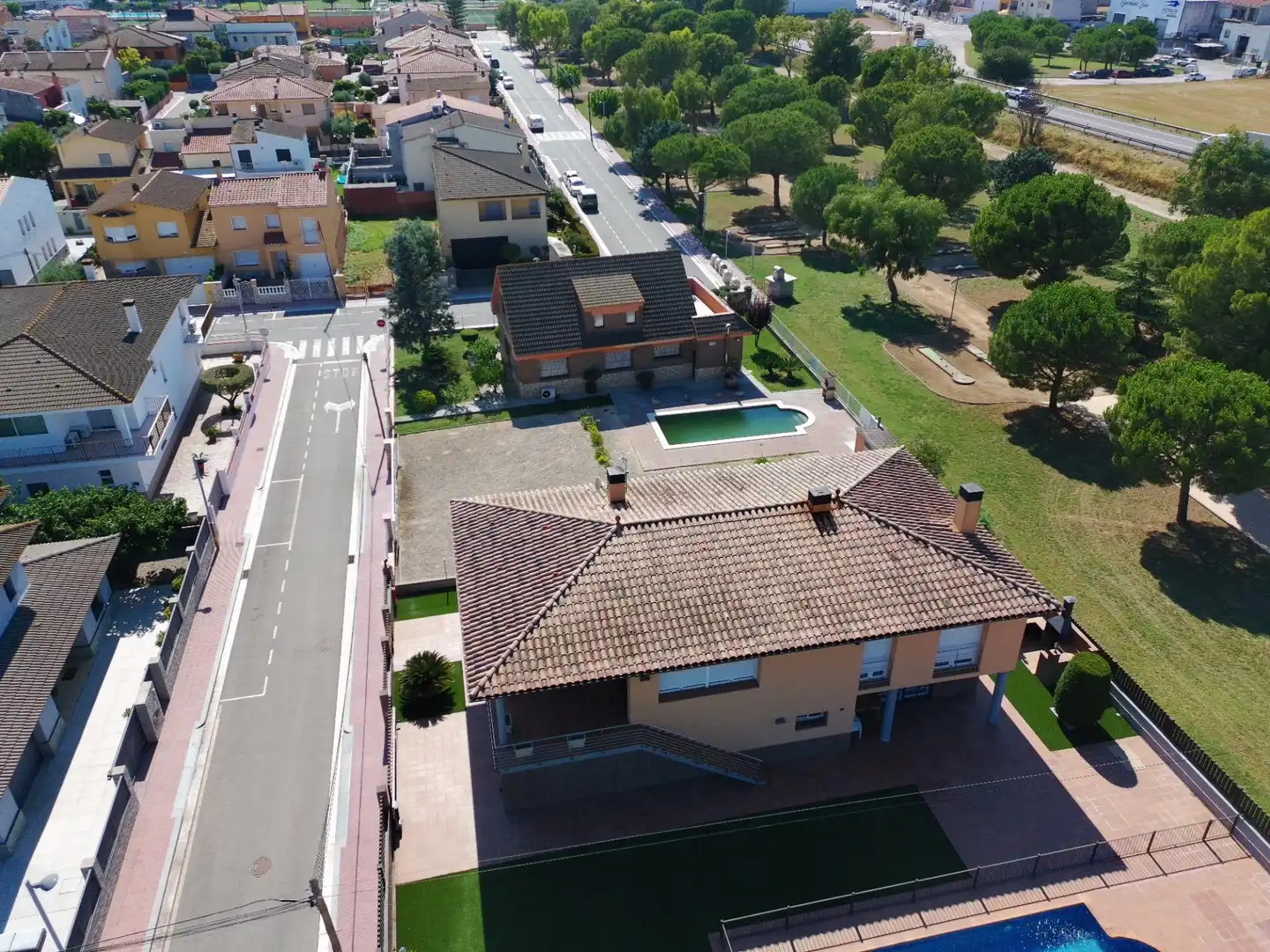 Exterior view of Houses for sale in Vilamalla  with Air Conditioner, Heating and Private garden