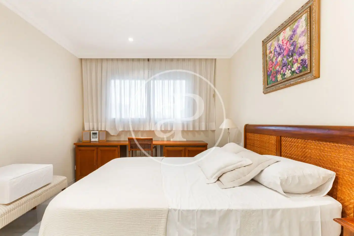 Bedroom of Flat for rent in Valencia  with Air Conditioner, Heating and Storage room