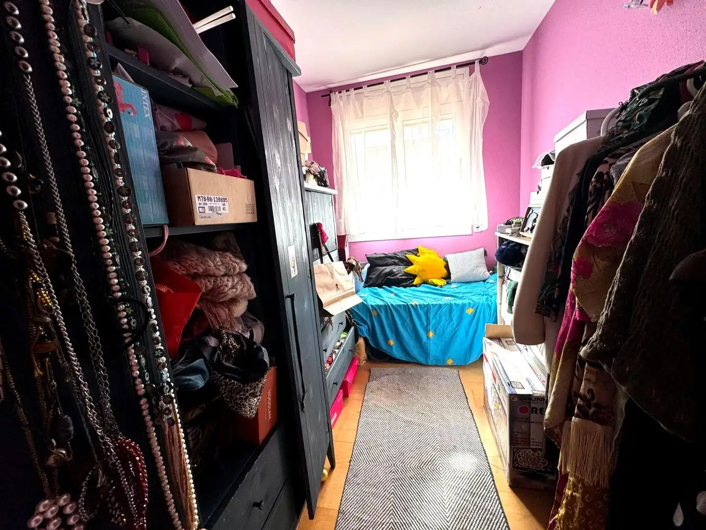 Schlafzimmer von Dachboden zum Verkauf in Castelldefels mit Klimaanlage, Heizung und Parkett
