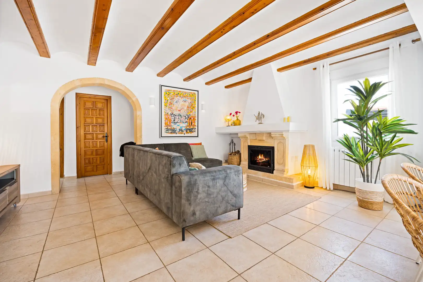Sala d'estar de Casa o xalet en venda en Jávea / Xàbia