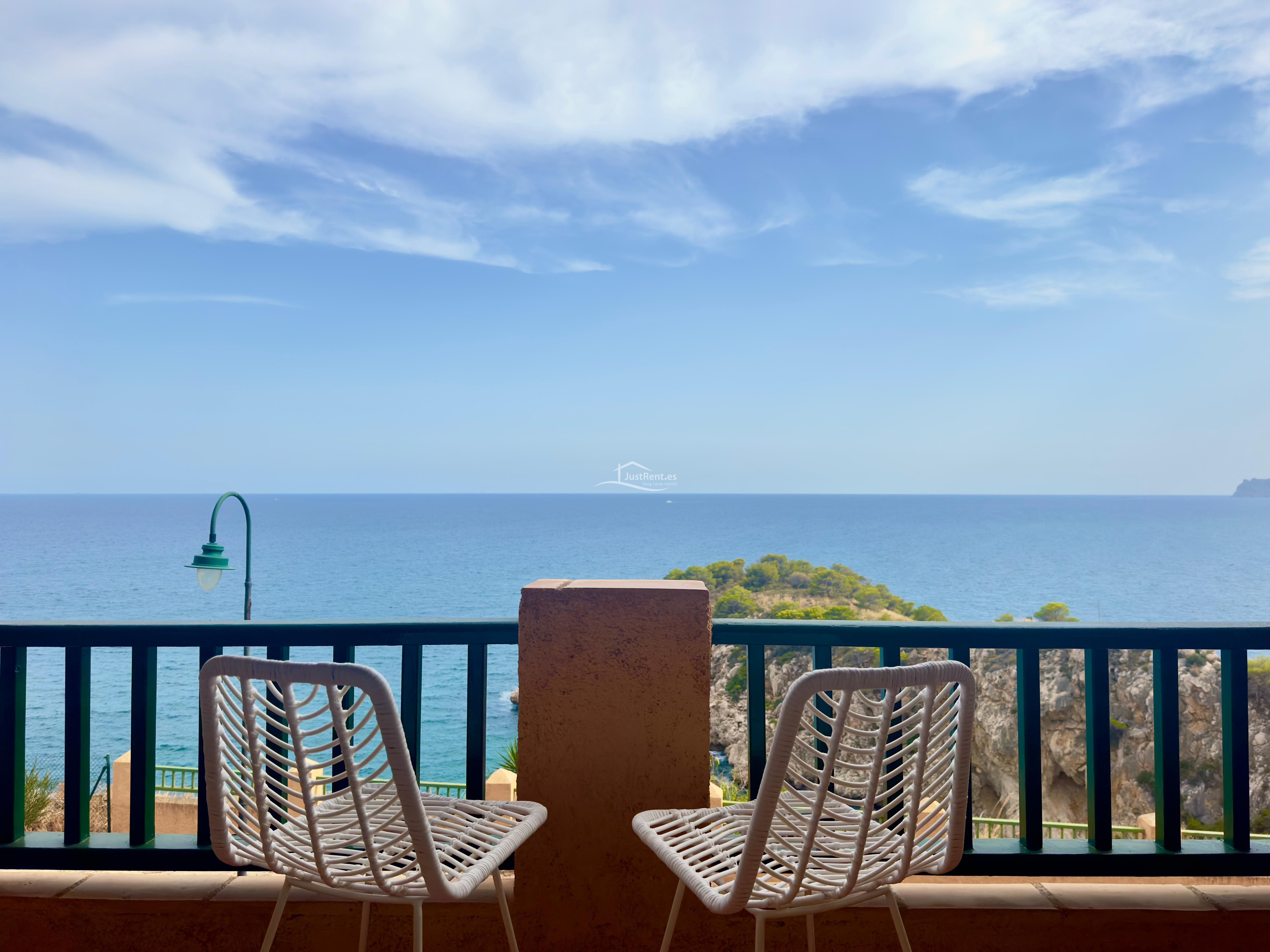 Balcony of Flat to rent in Altea  with Air Conditioner, Private garden and Balcony