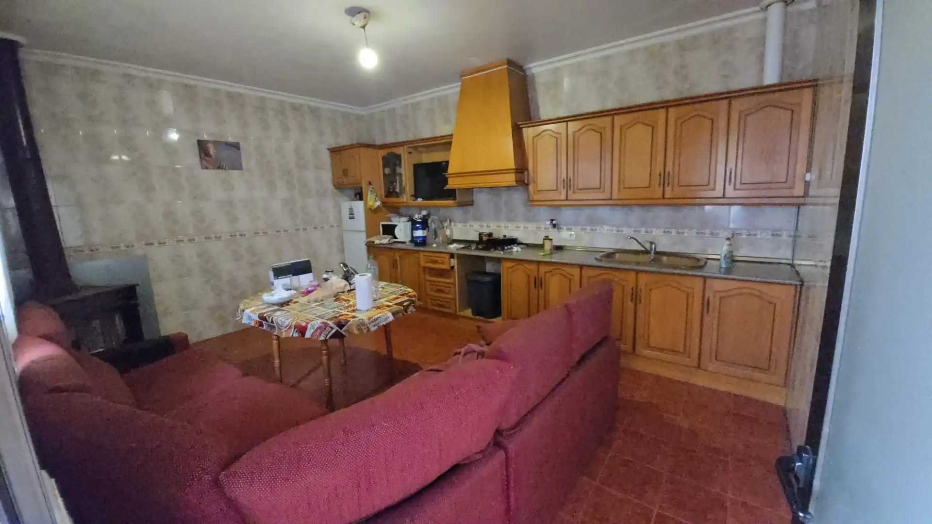 Cocina de Casa adosada en venta en Consuegra con Terraza y Trastero