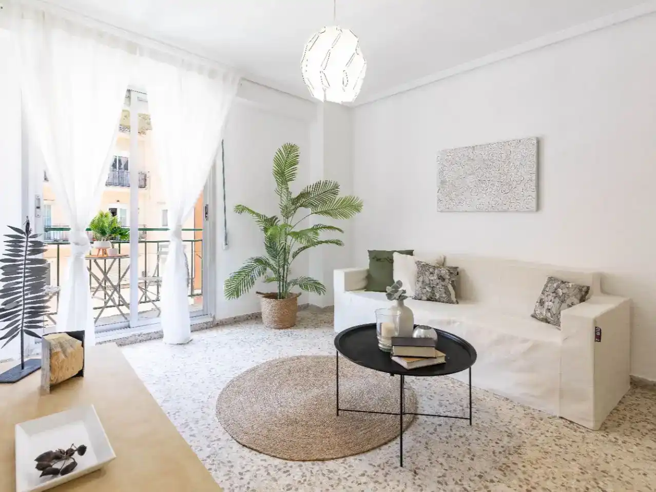 Wohnzimmer von Wohnung zum Verkauf in  Valencia Capital mit Balkon