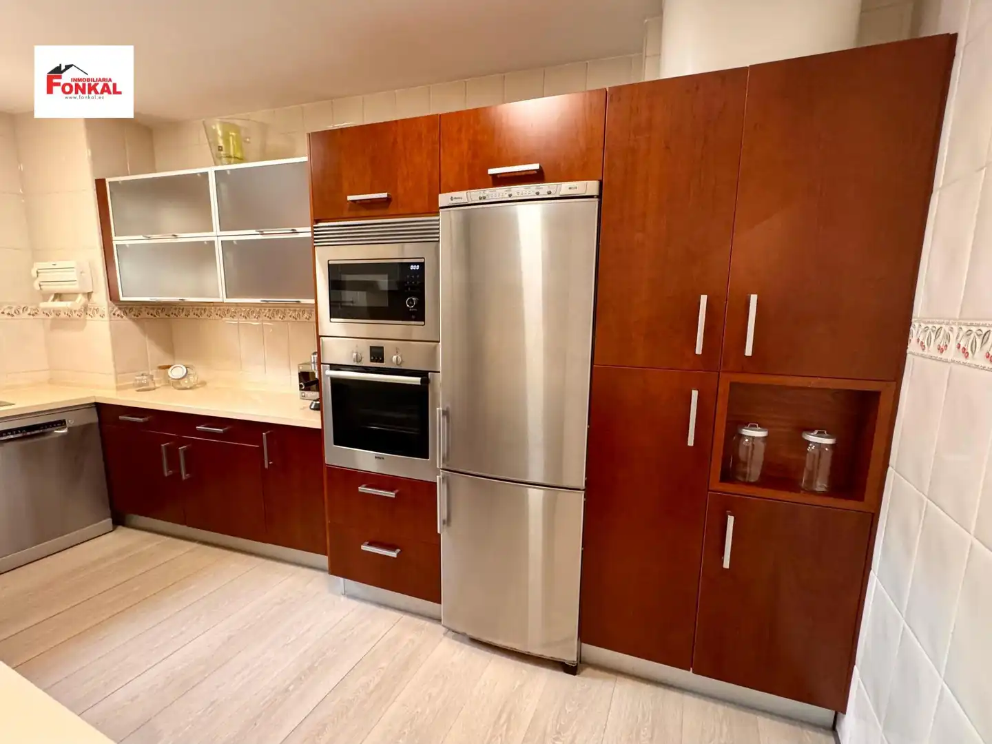 Kitchen of Flat for rent in Jerez de la Frontera  with Air Conditioner, Furnished and Balcony