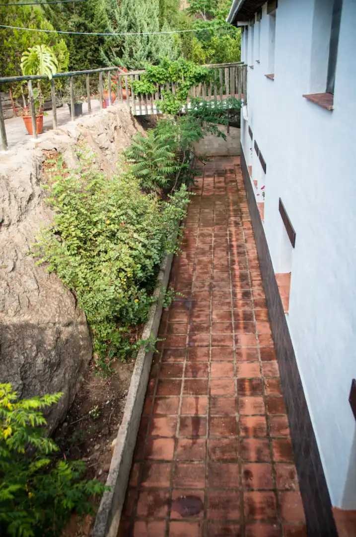 Jardín de Finca rústica en venta en Almogía con Aire acondicionado, Terraza y Piscina