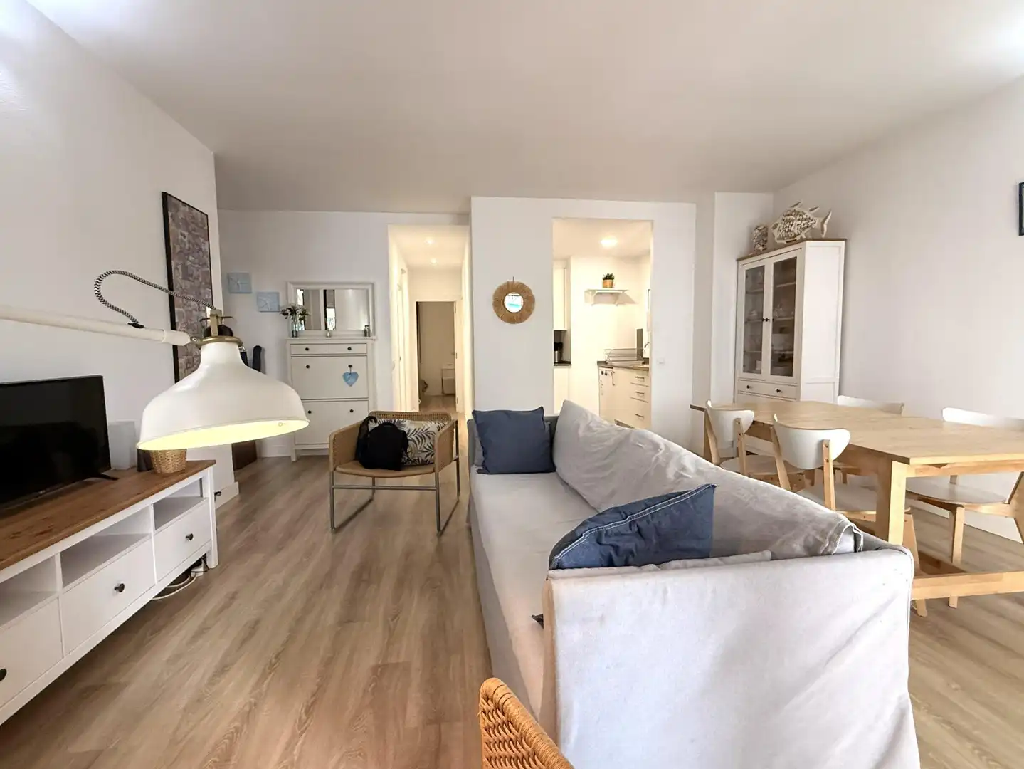 Sala d'estar de Pis en venda en El Vendrell amb Aire condicionat, Calefacció i Parquet
