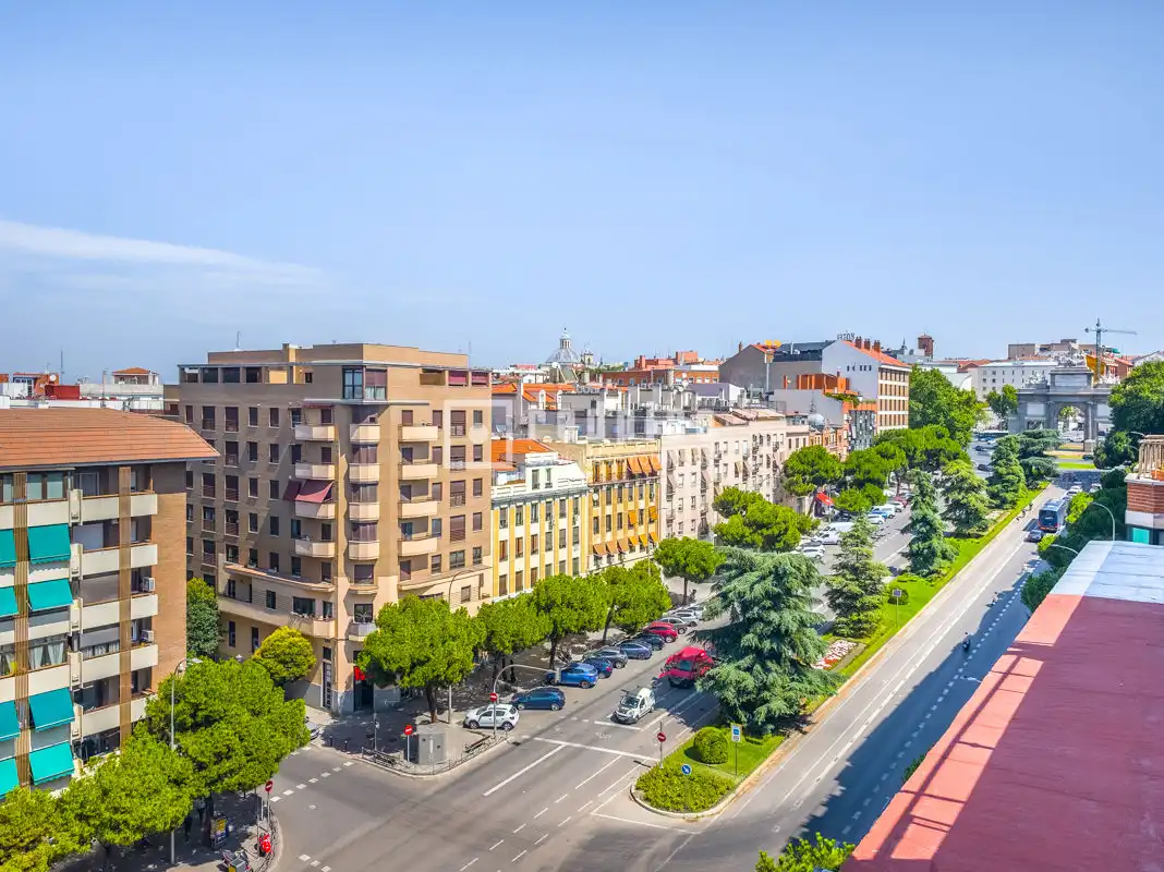Vista exterior de Ático en venta en Madrid con Aire acondicionado, Calefacción y Parquet