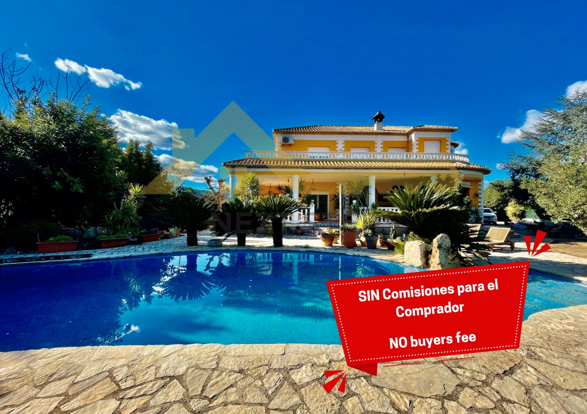 Garden of House or chalet for sale in Canals  with Air Conditioner, Heating and Private garden