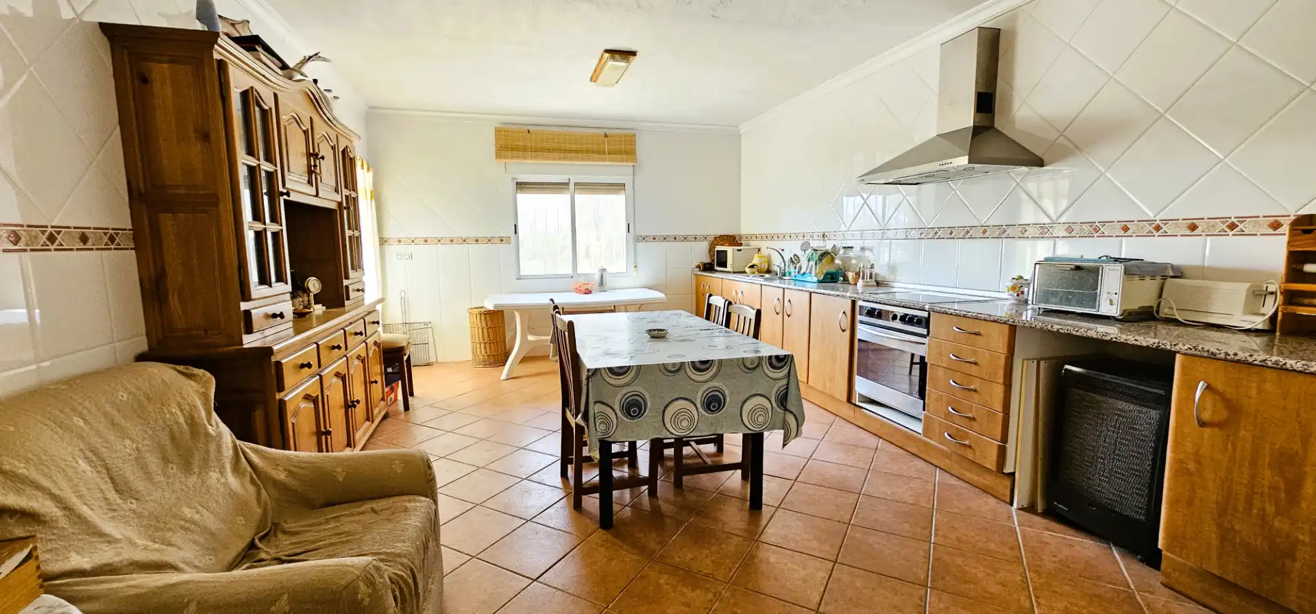 Cocina de Casa adosada en venta en Totana con Jardín privado, Terraza y Trastero