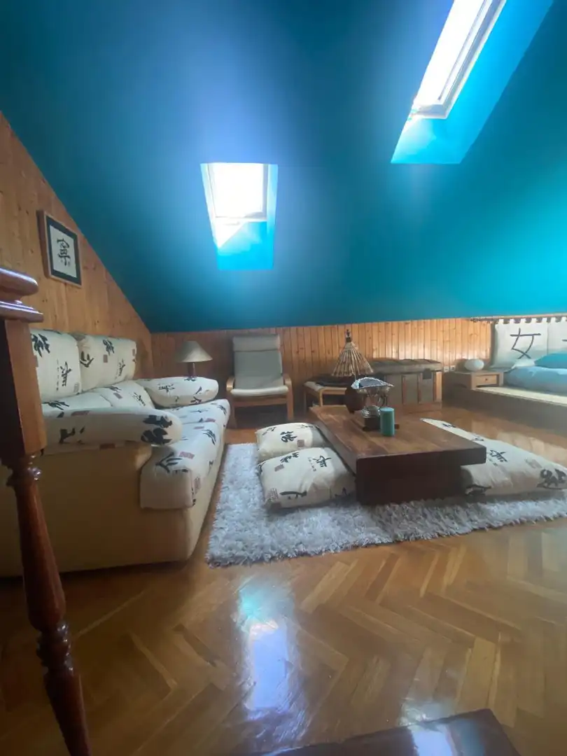 Sala de estar de Dúplex en venta en Palencia con Calefacción y Parquet