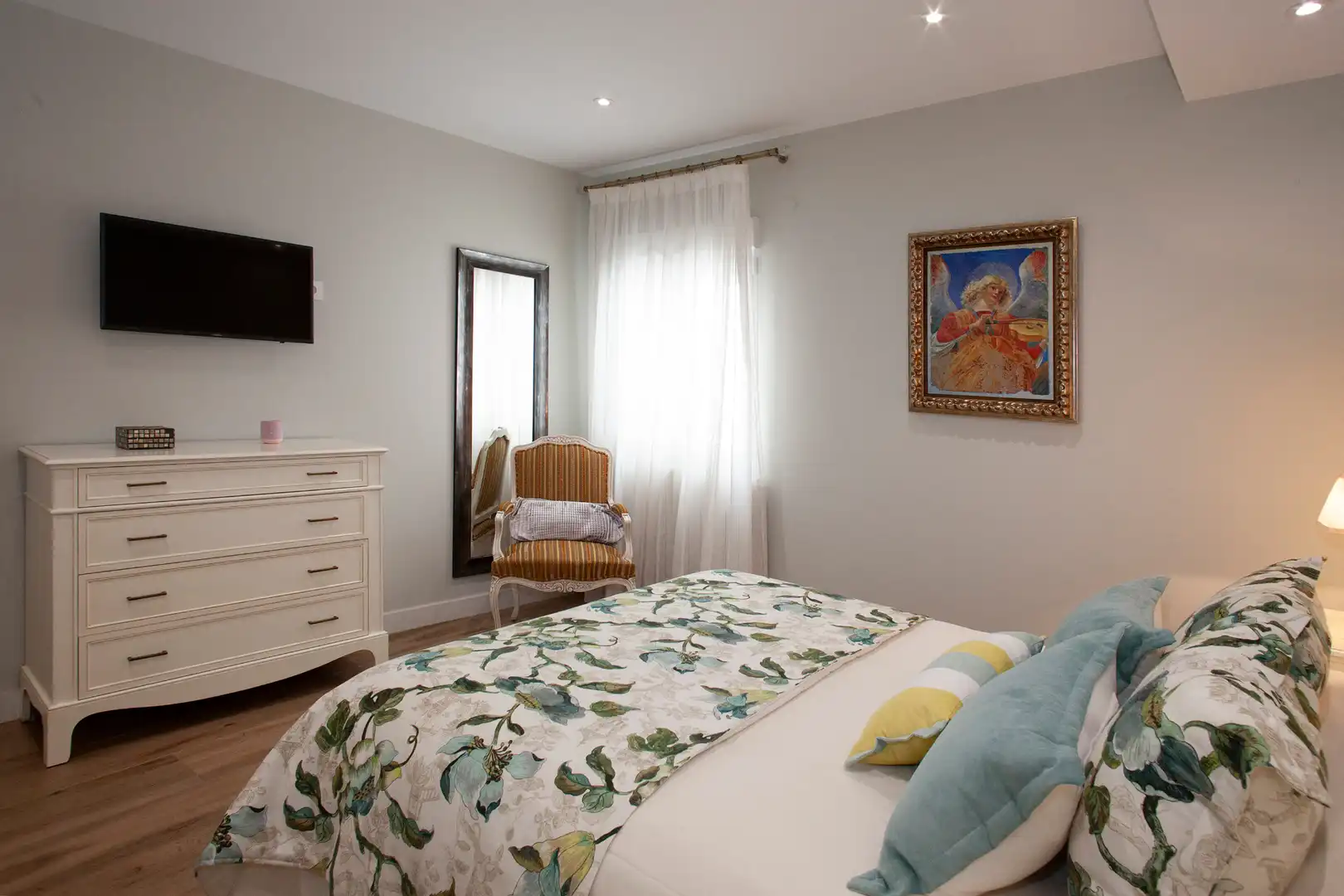 Bedroom of Flat for sale in Jaén  with Air Conditioner, Heating and Furnished