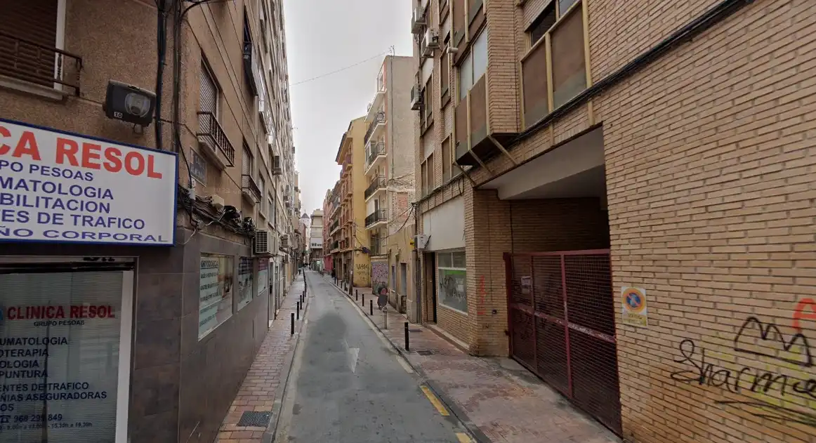 Vista exterior de Piso en venta en Murcia
