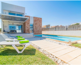 Piscina de Casa o xalet de lloguer en Campos amb Aire condicionat, Terrassa i Piscina