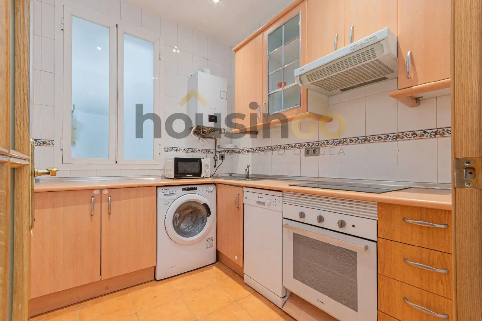 Küche von Wohnung zur Miete in Madrid mit Klimaanlage, Heizung und Möbliert
