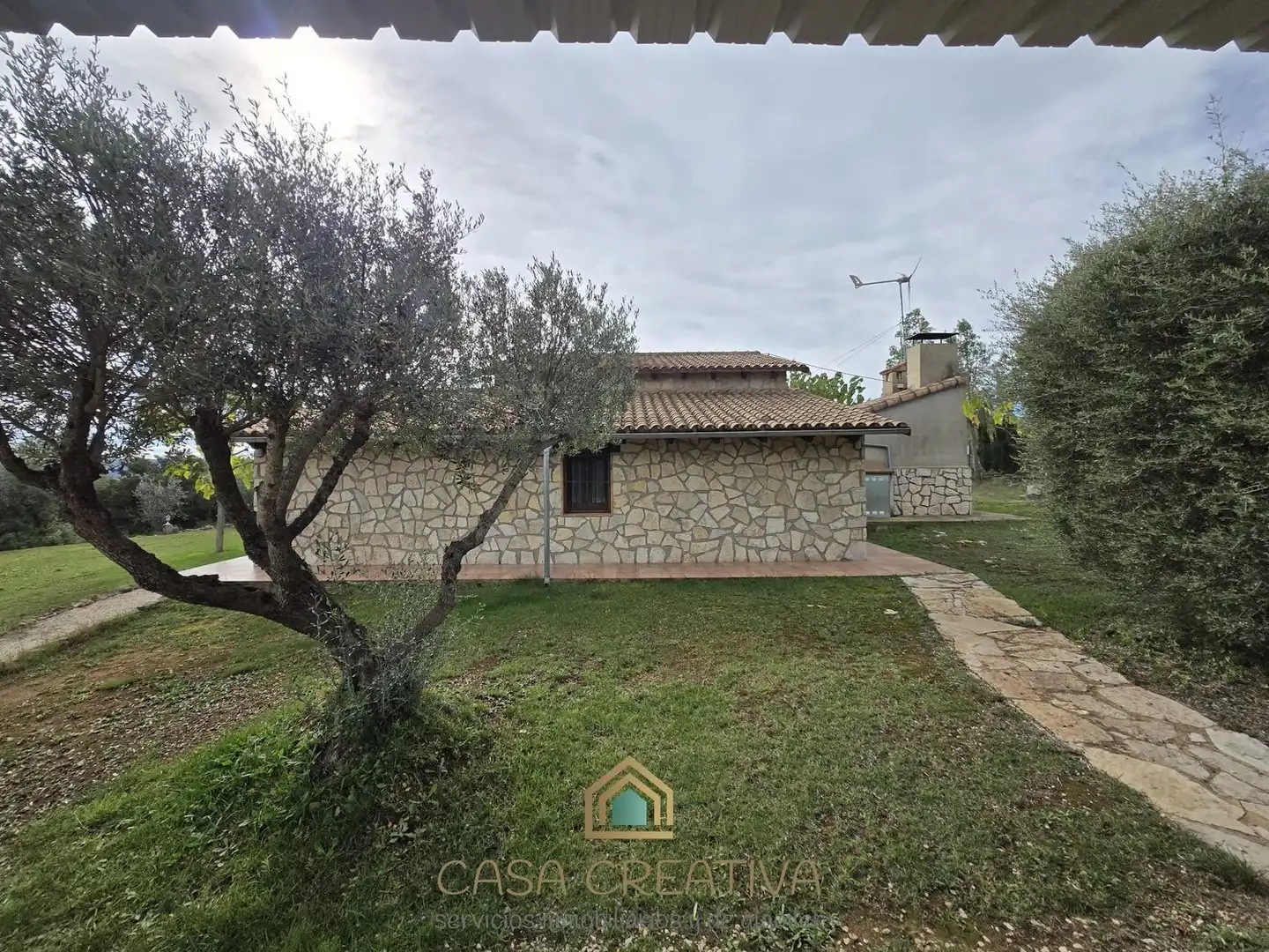 Jardín de Casa o chalet en venta en Chella con Aire acondicionado, Jardín privado y Amueblado