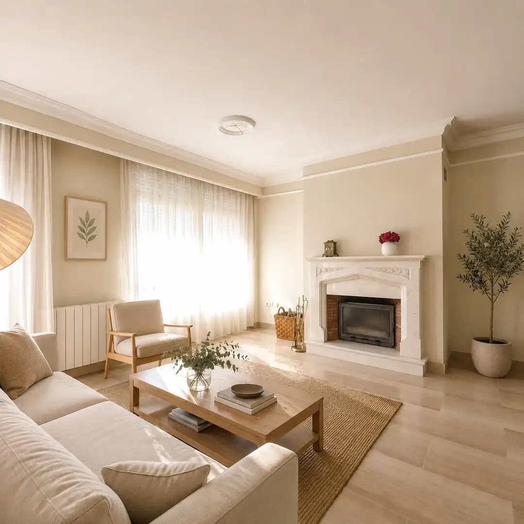 Living room of Houses for sale in Granada  with Heating, Private garden and Terrace