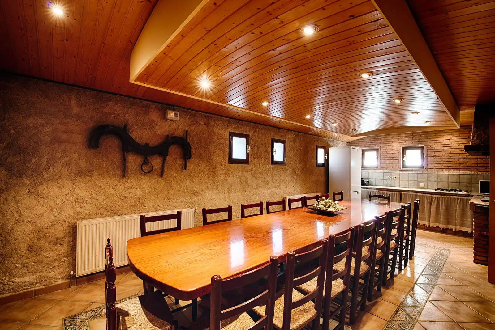Comedor de Casa o chalet en venta en Porqueres con Calefacción, Jardín privado y Parquet
