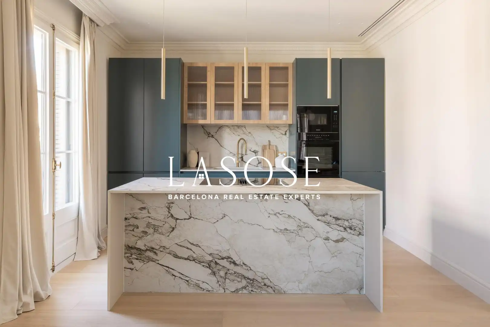 Cocina de Ático en venta en Barcelona con Aire acondicionado, Calefacción y Terraza