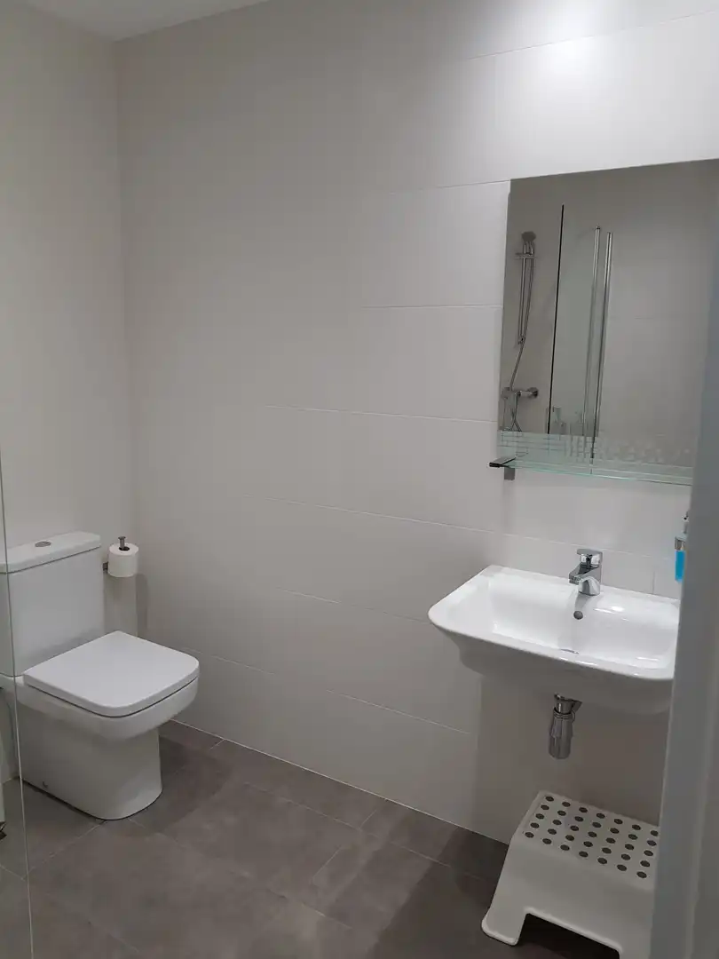 Baño de Apartamento de alquiler en Lezo