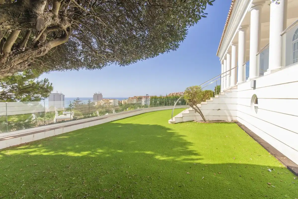 Garden of Houses for sale in Benalmádena  with Air Conditioner, Private garden and Terrace