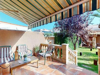 Garten von Einfamilien-Reihenhaus zum verkauf in  Palma de Mallorca mit Klimaanlage und Terrasse