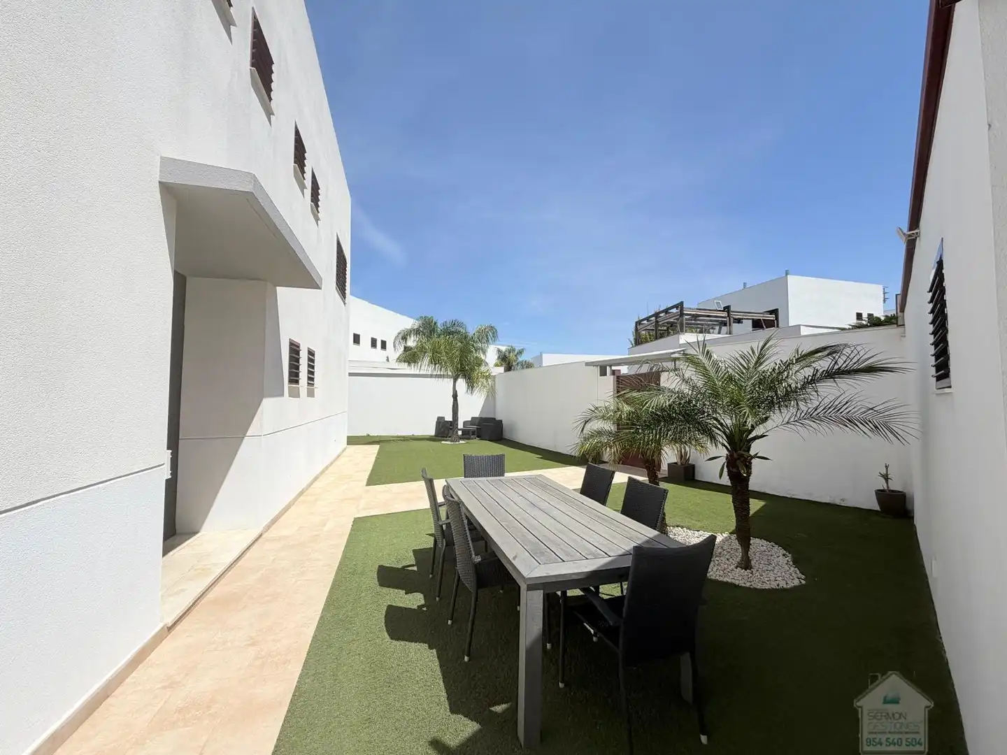 Terrasse von Haus oder Chalet zur Miete in Montequinto mit Klimaanlage, Parkett und Terrasse