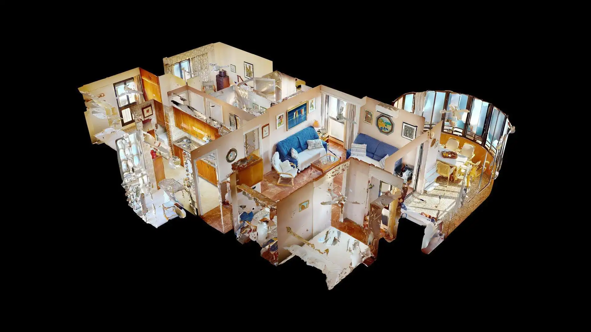 Apartament de lloguer en Elche / Elx amb Aire condicionat, Calefacció i Jardí privat