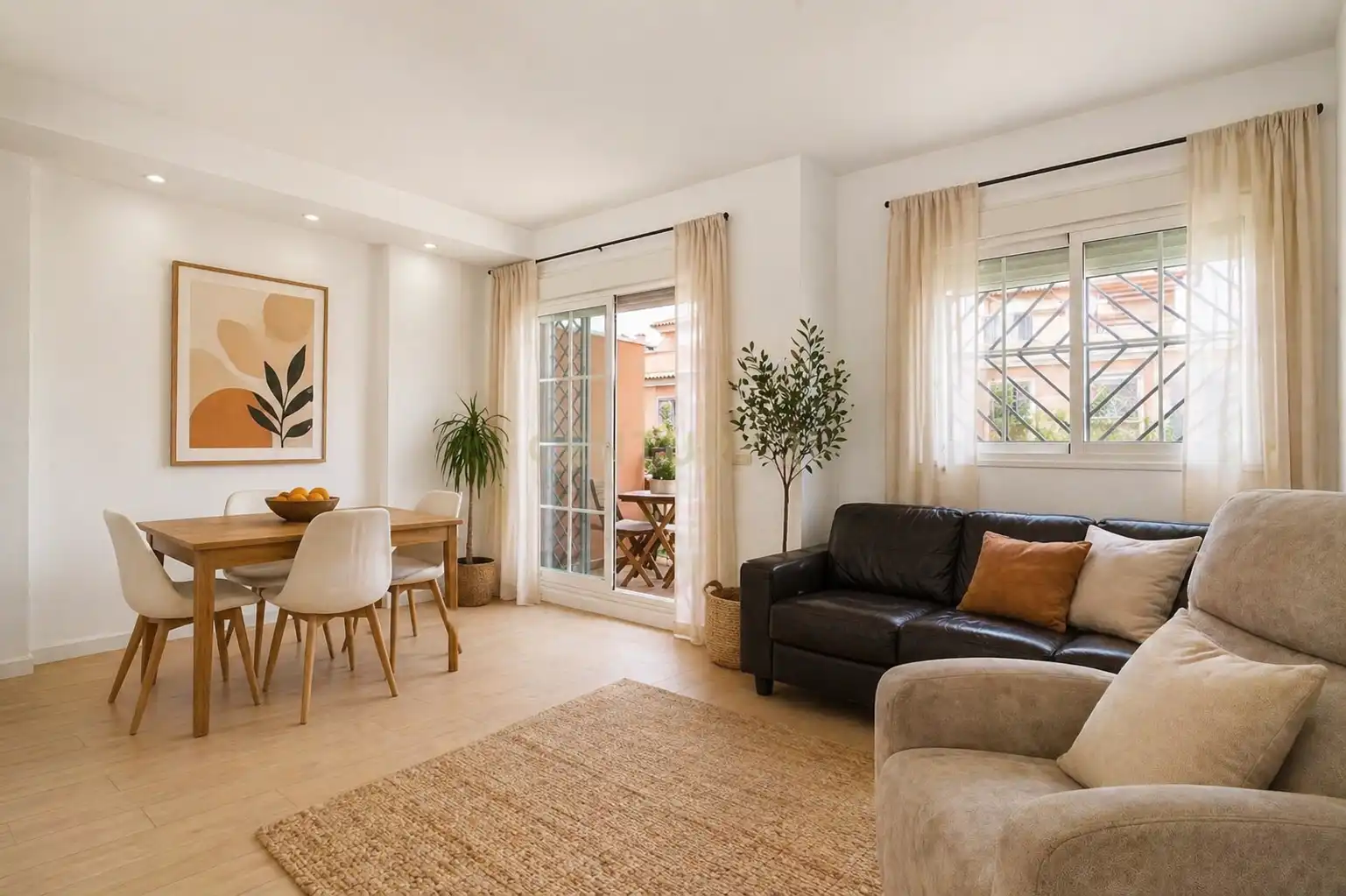 Living room of Detached homes for sale in Málaga Capital  with Air Conditioner, Private garden and Storage room