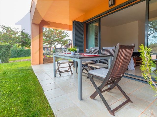 Terraza de Planta baja de alquiler en Mont-roig del Camp con Aire acondicionado, Calefacción y Jardín privado