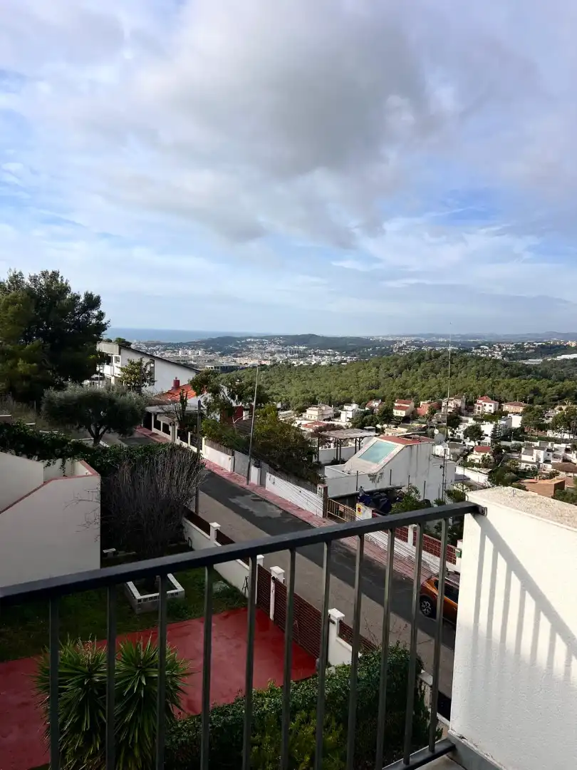 Außenansicht von Haus oder Chalet zur Miete in Sitges mit Klimaanlage, Heizung und Privatgarten