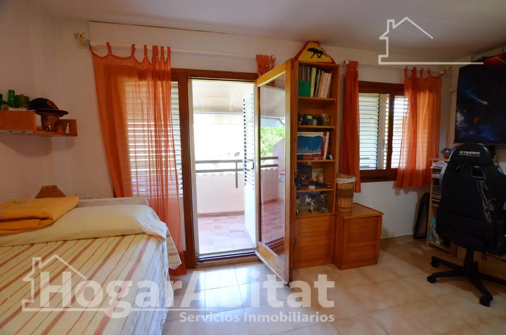 Dormitori de Casa adosada en venda en Sant Joan d'Alacant amb Aire condicionat, Calefacció i Jardí privat
