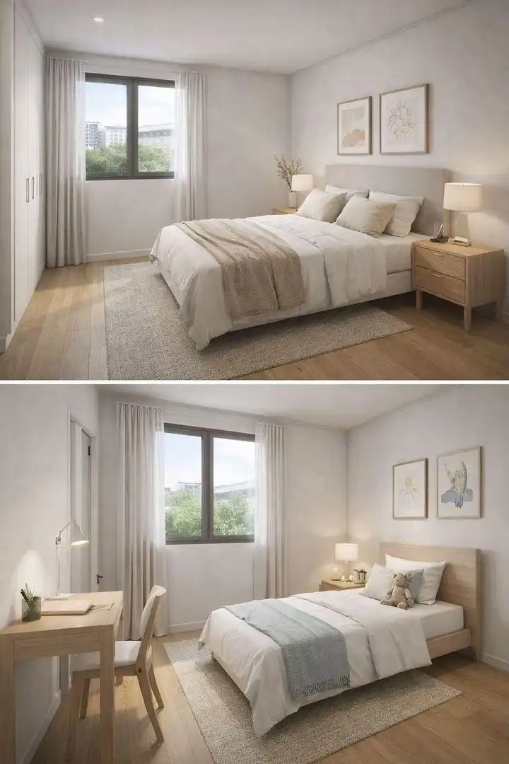 Bedroom of Ground floor for sale in Dos Hermanas  with Air Conditioner and Terrace