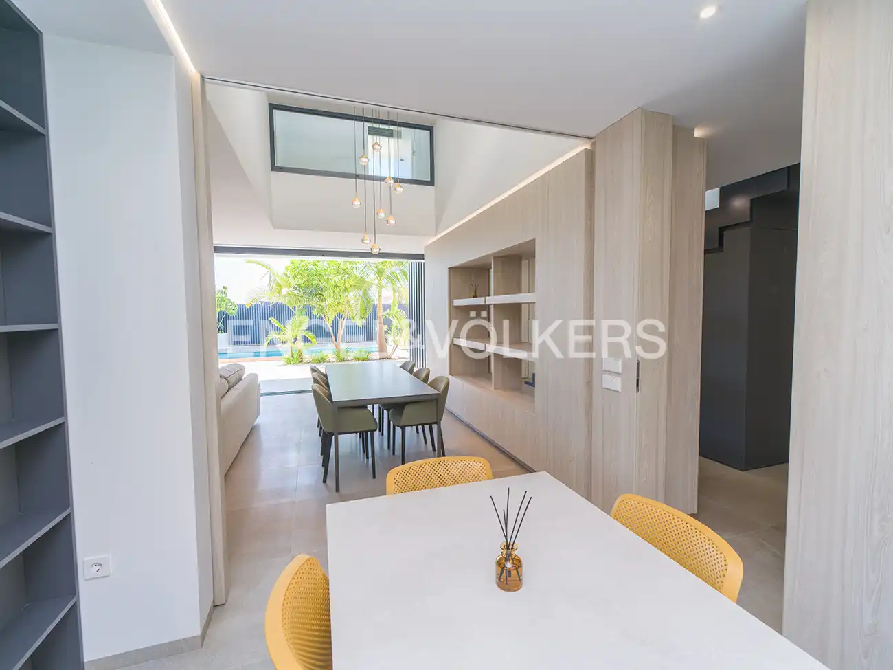Dining room of Houses for sale in Elche / Elx  with Air Conditioner, Heating and Private garden
