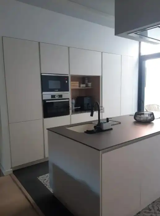 Cuina de Casa o xalet de lloguer en Benifaió amb Aire condicionat, Parquet i Terrassa