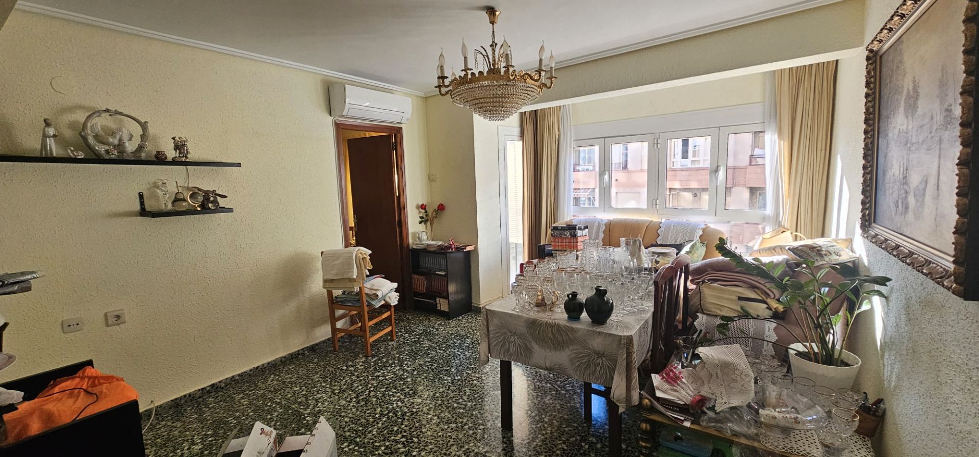 Sala de estar de Piso en venta en  Valencia Capital con Balcón