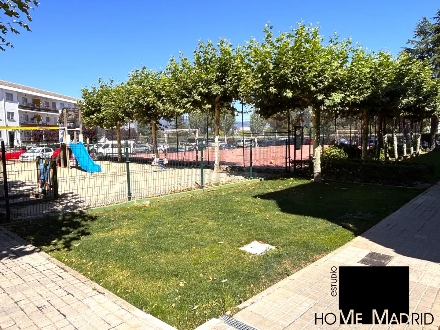 Parking of Flat for sale in Collado Villalba  with Heating, Parquet flooring and Terrace