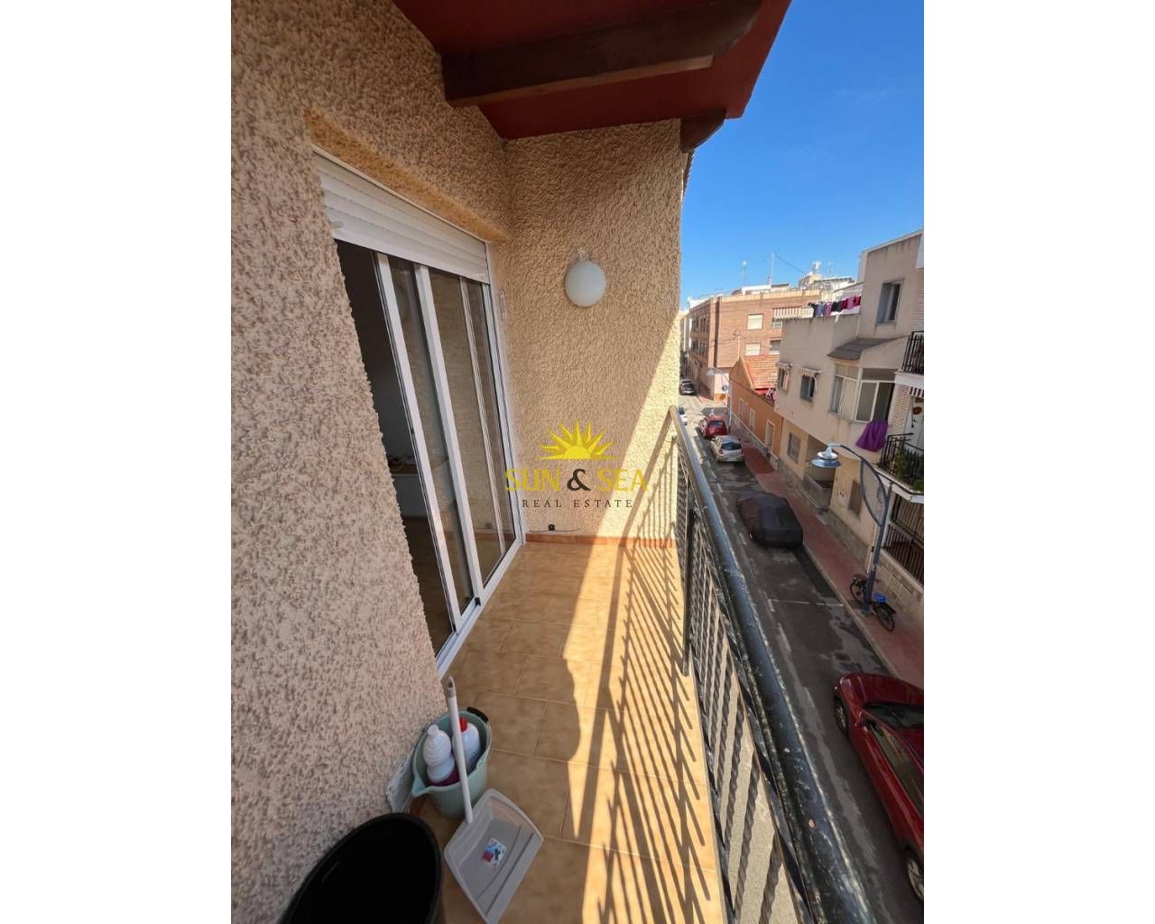 Balcony of Apartment to rent in San Javier  with Air Conditioner, Heating and Terrace