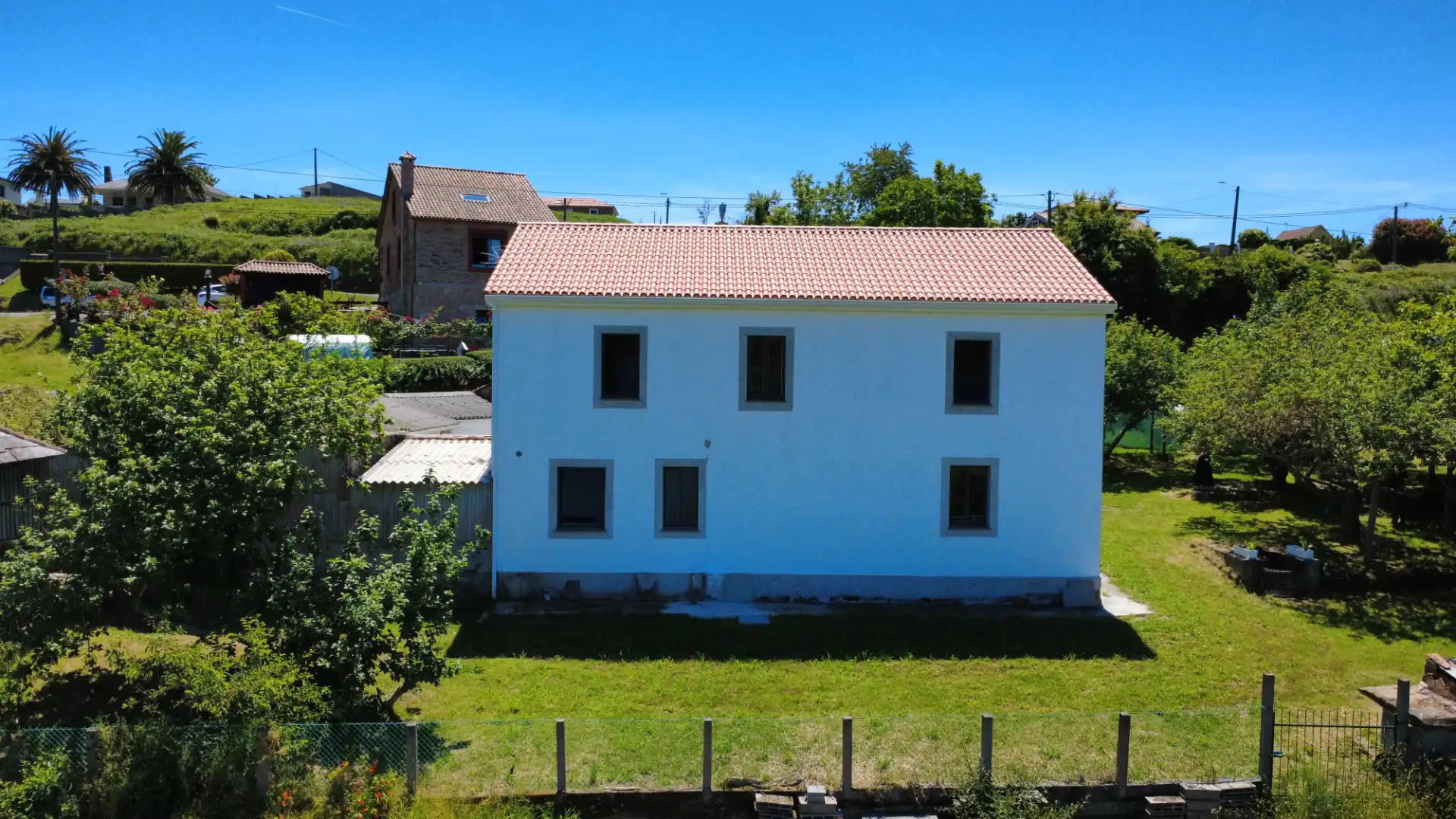 Vista exterior de Casa o chalet de alquiler en Cedeira con Calefacción, Jardín privado y Parquet