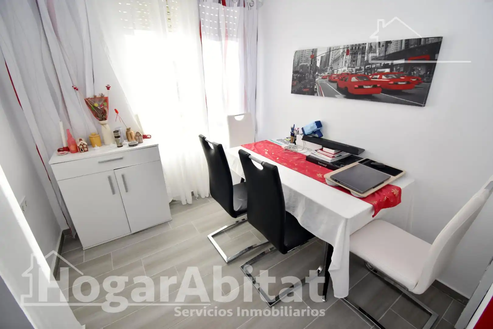 Living room of Flat for sale in Vila-real  with Air Conditioner, Heating and Furnished