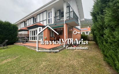 Exterior view of House or chalet for sale in Santurtzi   with Terrace and Balcony