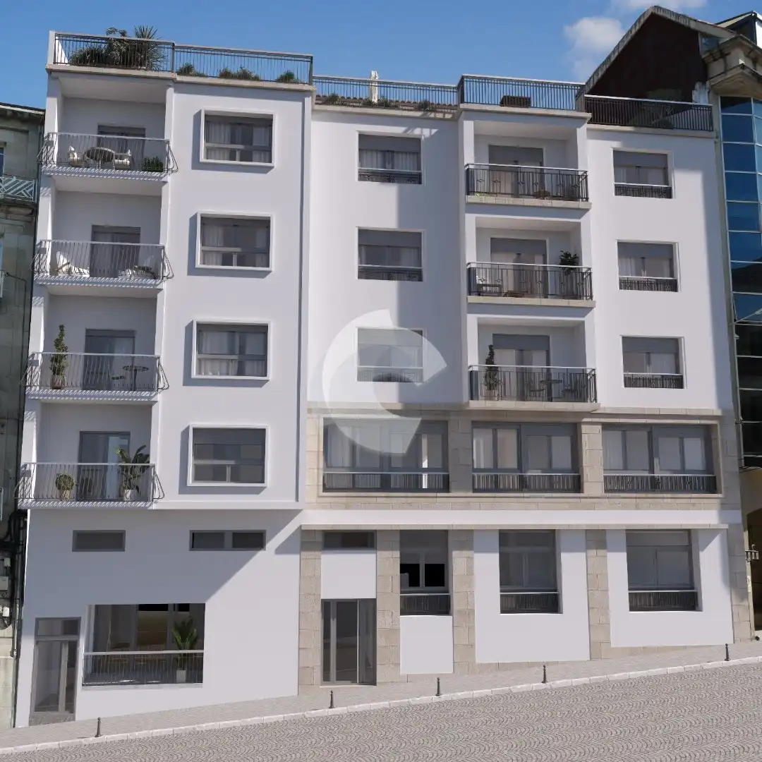 Vista exterior de Piso en venta en Ourense Capital  con Calefacción y Trastero