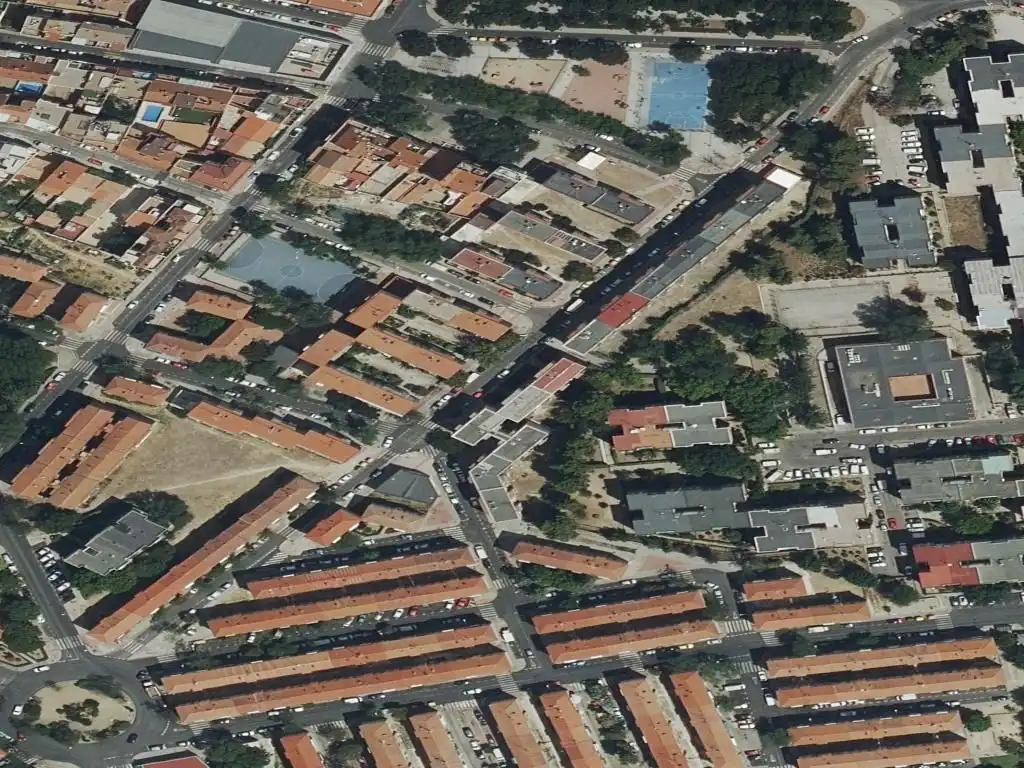 Vista exterior de Casa o xalet en venda en Madrid