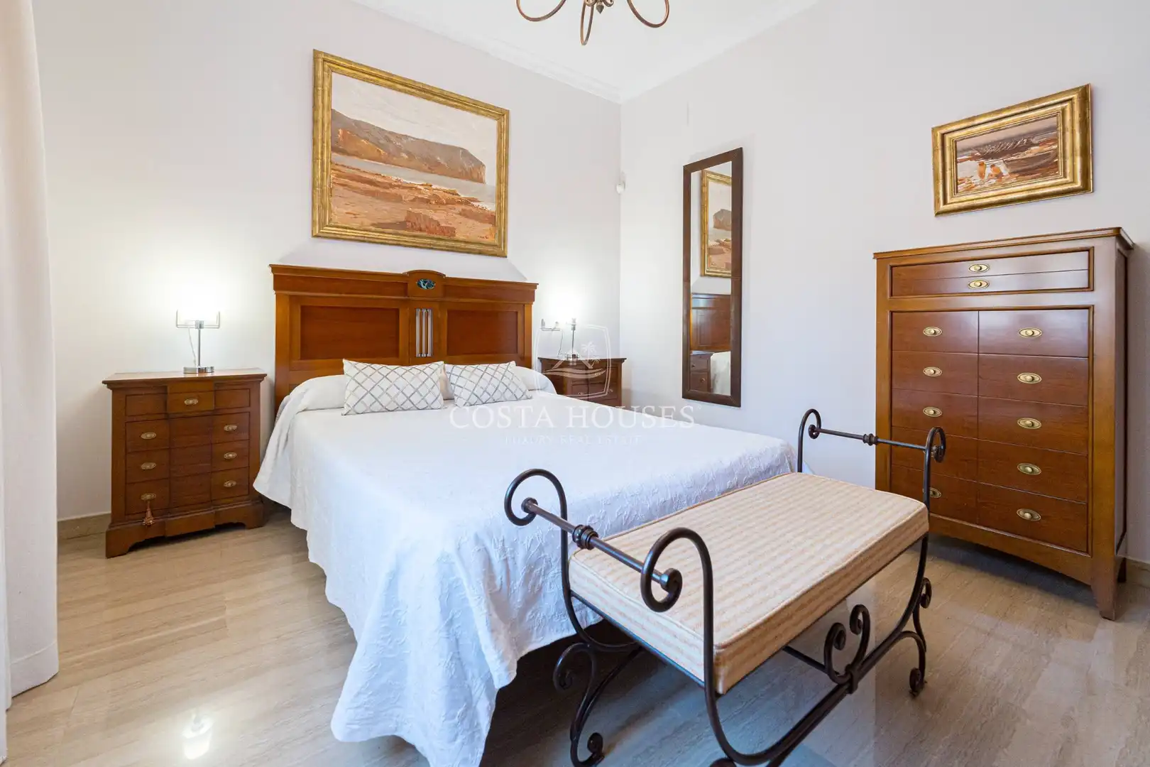 Bedroom of Houses for sale in Beniarbeig  with Air Conditioner, Heating and Private garden