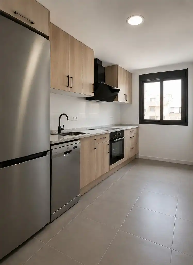 Kitchen of Flat for sale in Ocaña  with Heating, Oven and Washing machine
