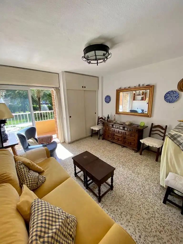 Sala d'estar de Estudi en venda en Benalmádena amb Terrassa