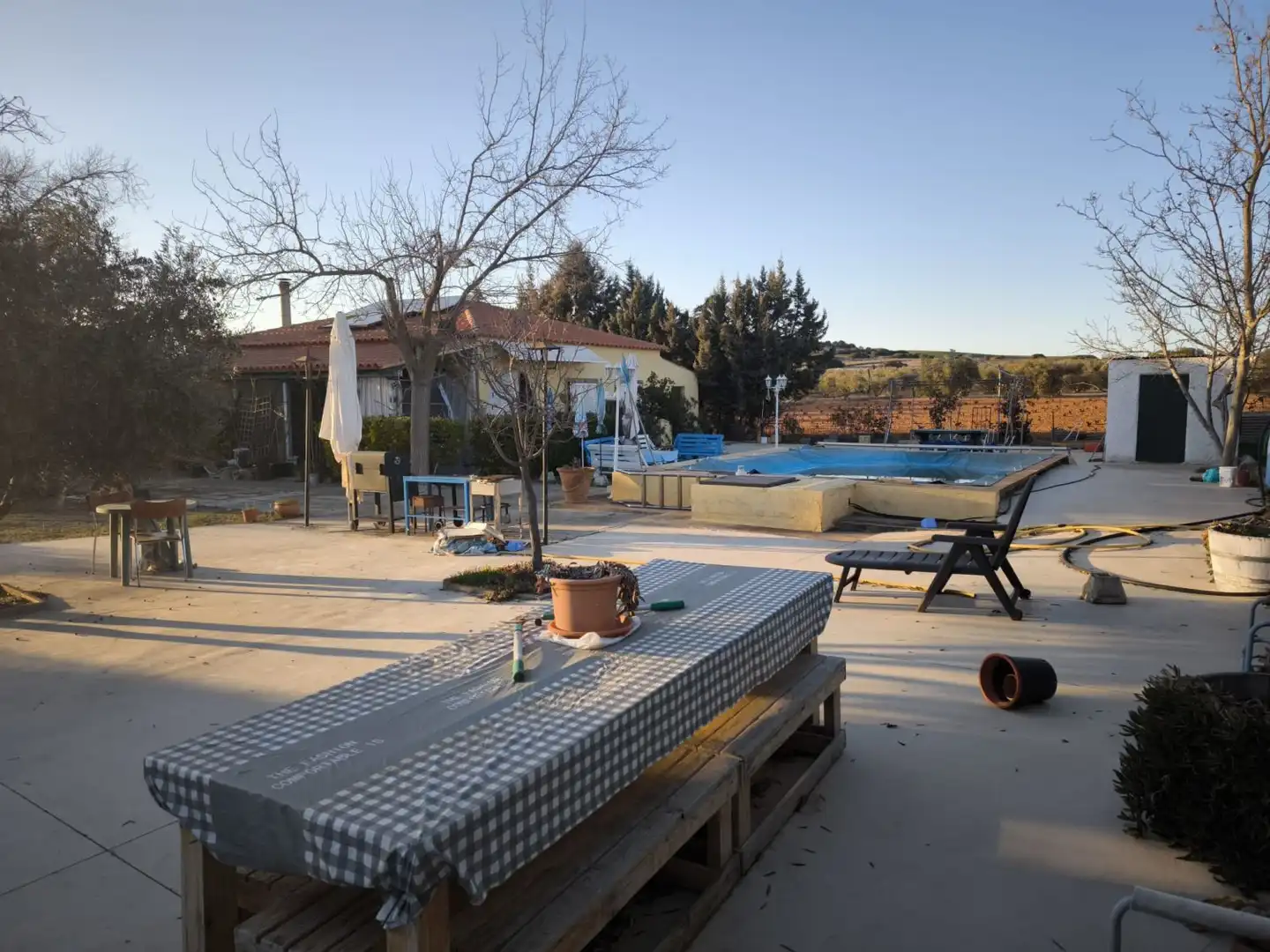 Piscina de Casa o chalet en venta en Valdepeñas