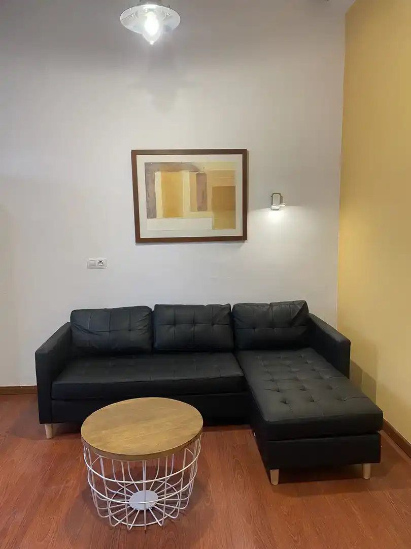 Sala d'estar de Pis de lloguer en Ferrol amb Moblat